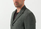 Five Button Cotton Blazer
